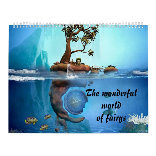Calendario El maravilloso mundo de los hada (Tapa)
