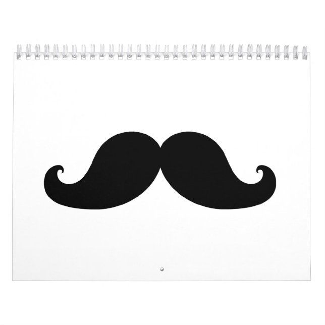 CALENDARIO EL MEJOR BIGOTE NEGRO (Tapa)
