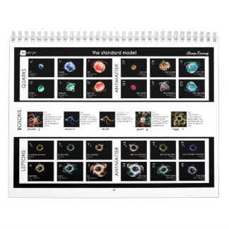 Calendario El modelo estándar de partículas
