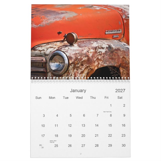 Calendario El moho Buckets 2013 (Jan 2027)