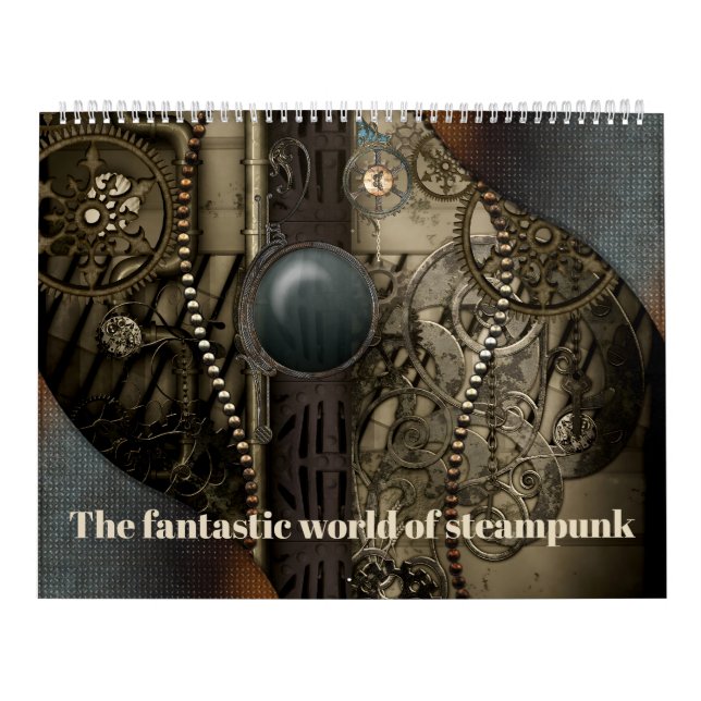 Calendario El mundo del steampunk (Tapa)