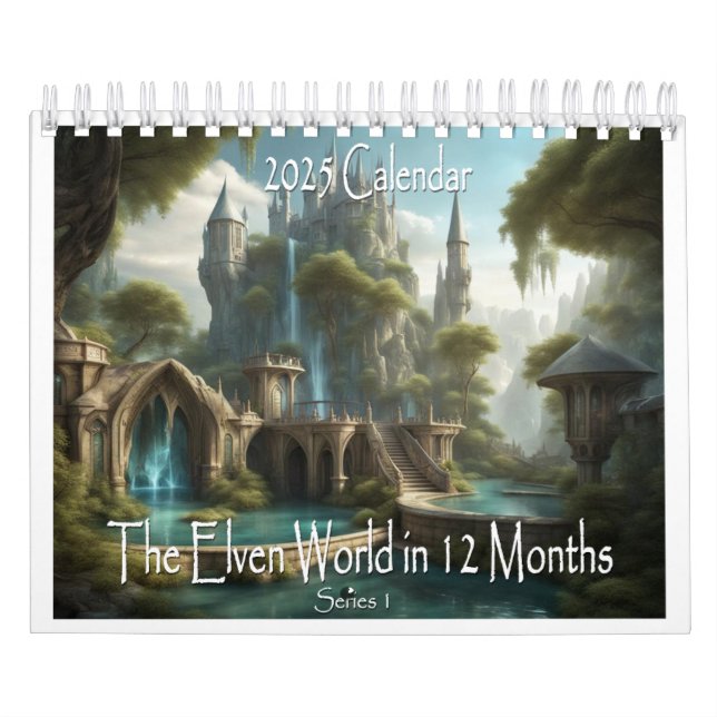 Calendario El mundo Elven (Tapa)