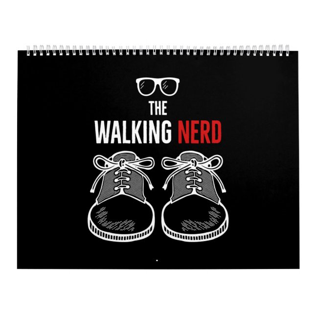 Calendario el nerd caminante (Tapa)