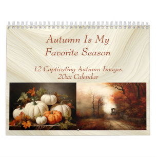 Calendario El otoño es mi estación favorita