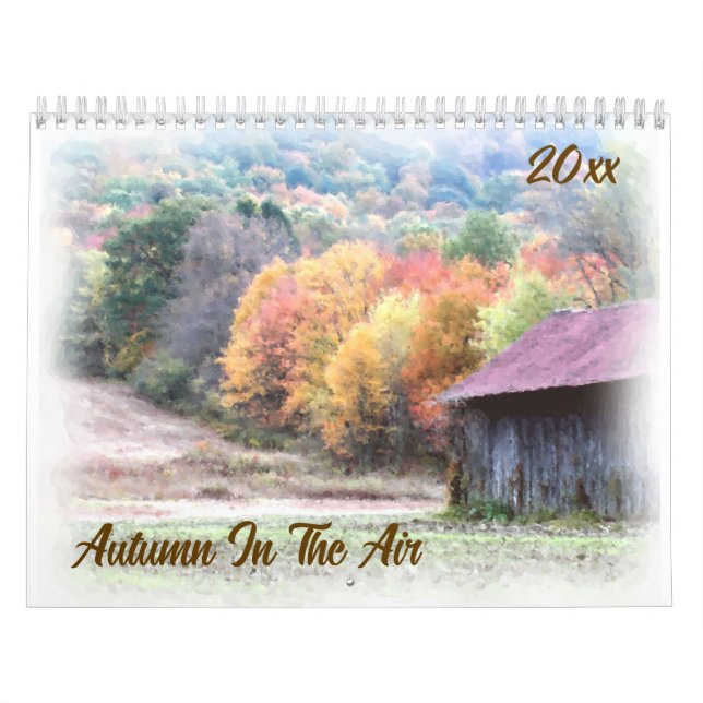 Calendario El Otoño Está En El Aire (Tapa)