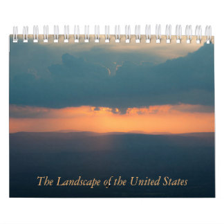 Calendario El paisaje de los Estados Unidos