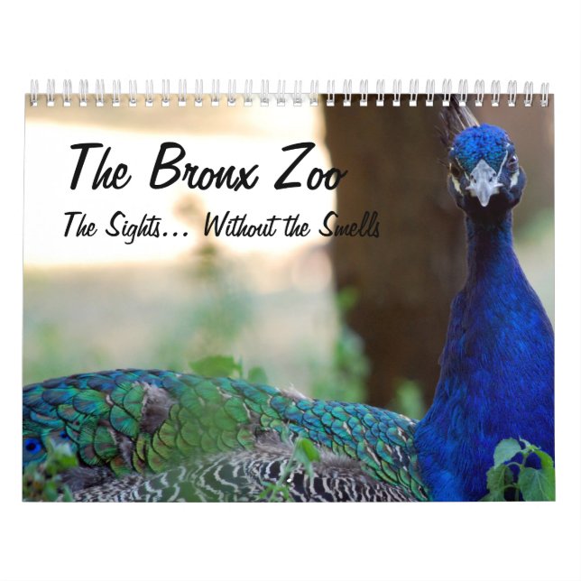 Calendario El parque zoológico de Bronx (Tapa)