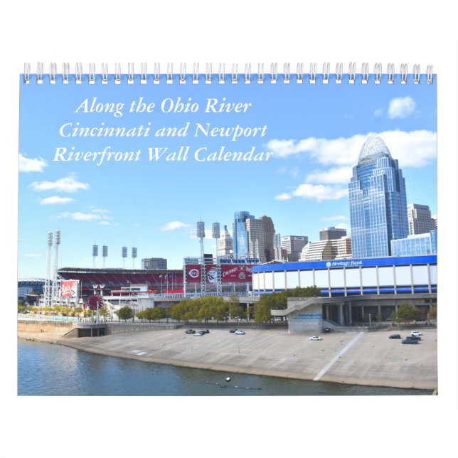 Calendario El paseo marítimo de Cincinnati/Newport Wall Calen (Tapa)