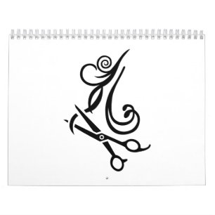 Calendario El pelo scissors al peluquero