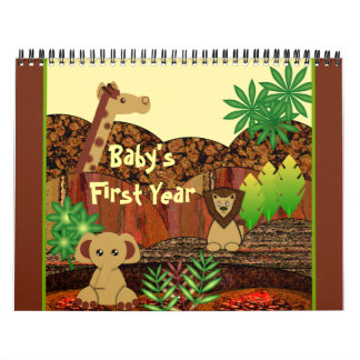 Calendario El primer año del bebé