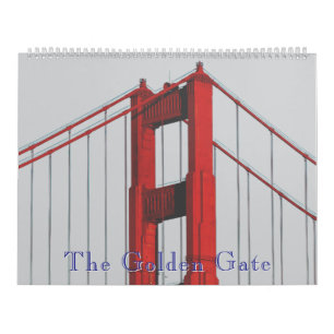 Calendario El puente Golden Gate San Francisco