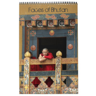 Calendario el reino de Bhután enfrenta