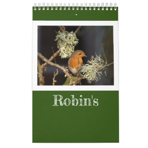 Calendario El Robin inglés