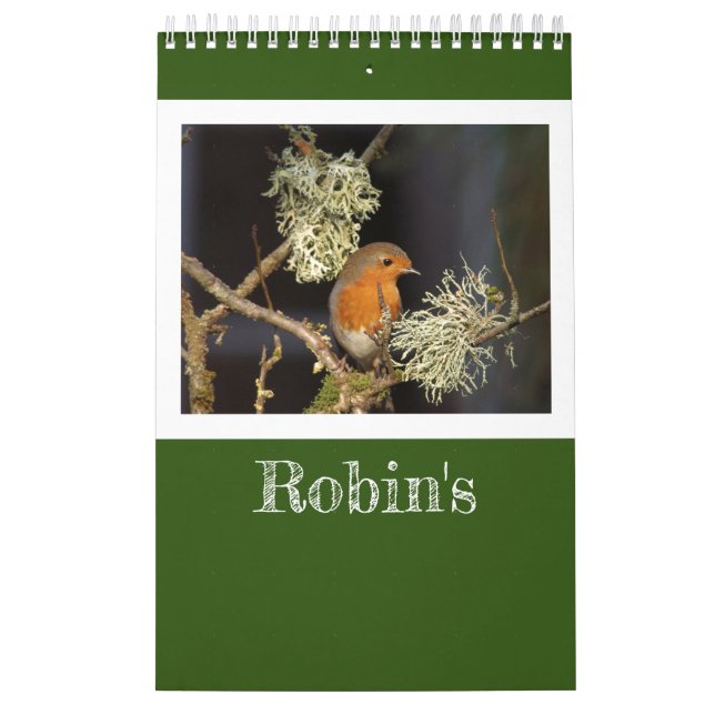 Calendario El Robin inglés (Tapa)