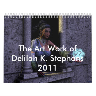 Calendario El trabajo de arte de Delilah K. Stephans 2011
