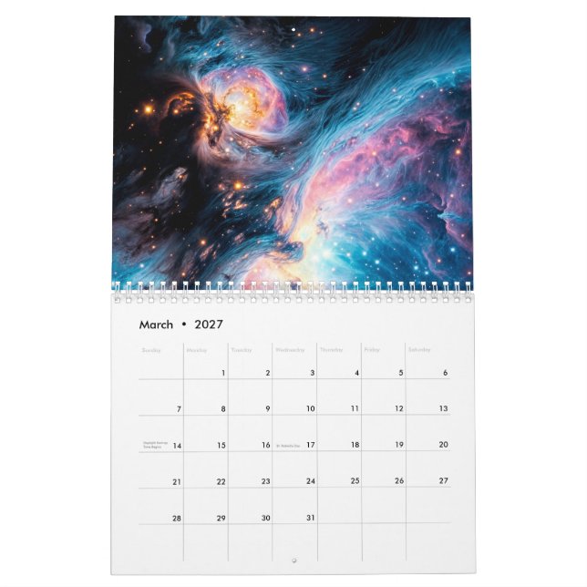 Calendario El universo (Mar 2027)