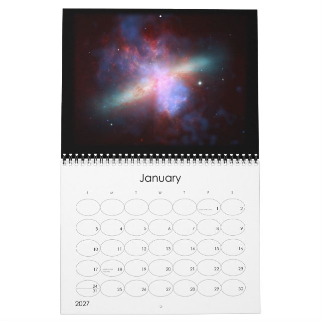 Calendario El universo (Jan 2027)