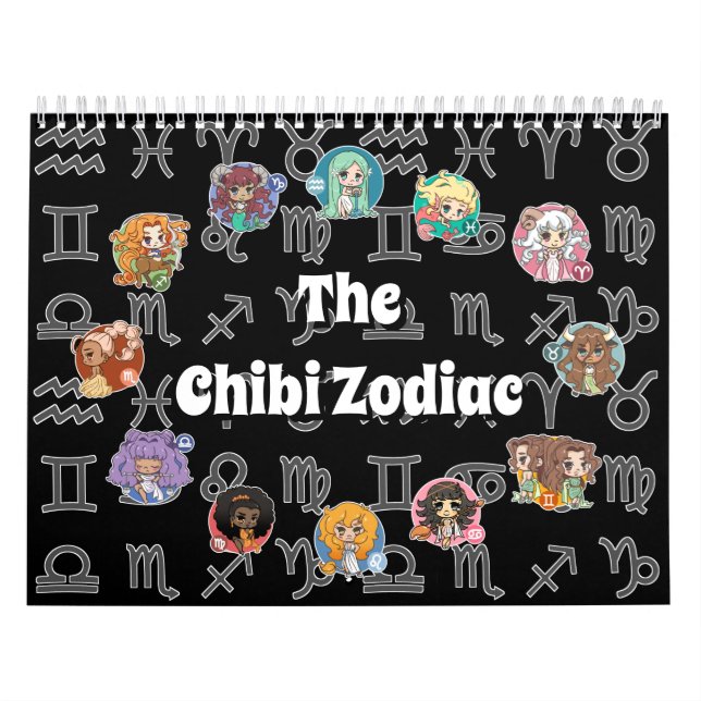 Calendario El zodiaco de Chibi (Tapa)