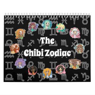 Calendario El zodiaco de Chibi