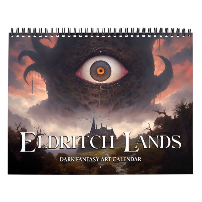 Calendario Eldritch aterriza en 2026: 5 oscuras fantasías art (Tapa)