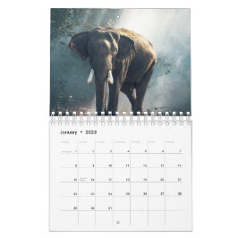 Calendario Elefante