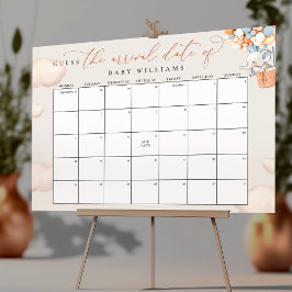 Calendario Elefante Póster Adivina La Fecha Probab