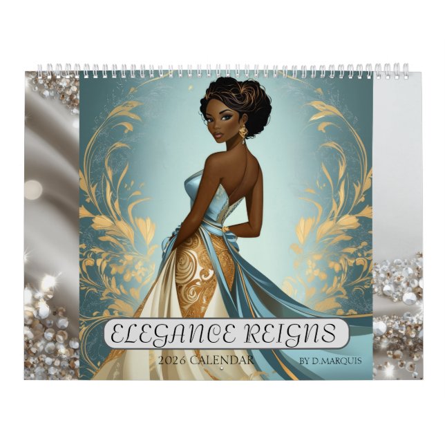 Calendario  ELEGANCE REIGNS 2026 Calendar (Tapa)
