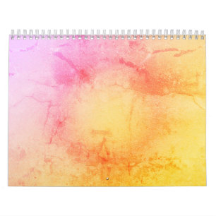 Calendario elegante de degradado de Sunset