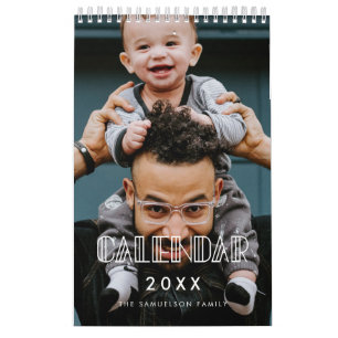 Calendario Elegante foto de Art Déco 2023