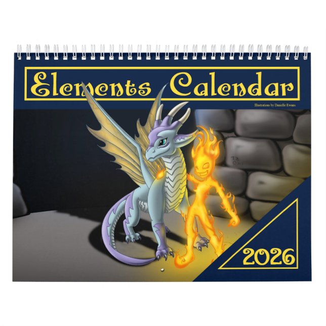 Calendario Elementos 2026 (Tapa)