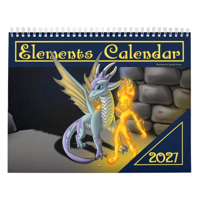 Calendario Elementos 2027 (Tapa)