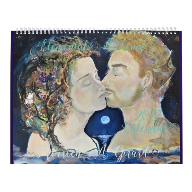 Calendario Elementos de la Tierra Mística Maureen Girard Anim (Tapa)