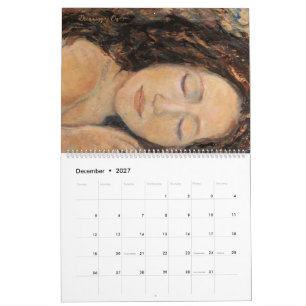 Calendario Elementos de la Tierra Mística Maureen Girard Fant