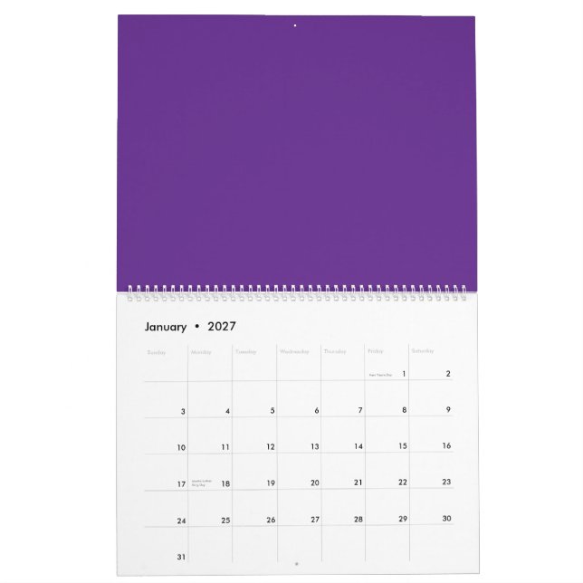 Calendario Elevar el diseño de tu sitio web con un asombroso  (Jan 2027)