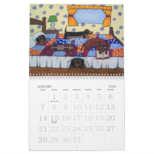 Calendario Ellison Art Calander 2024