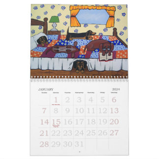 Calendario Ellison Art Calander 2024