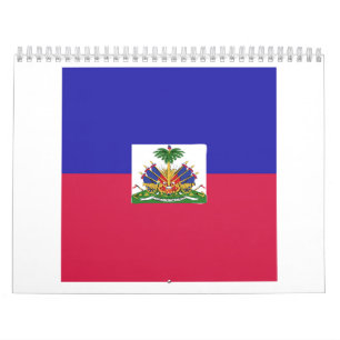 Calendario emblema de la bandera de Haití