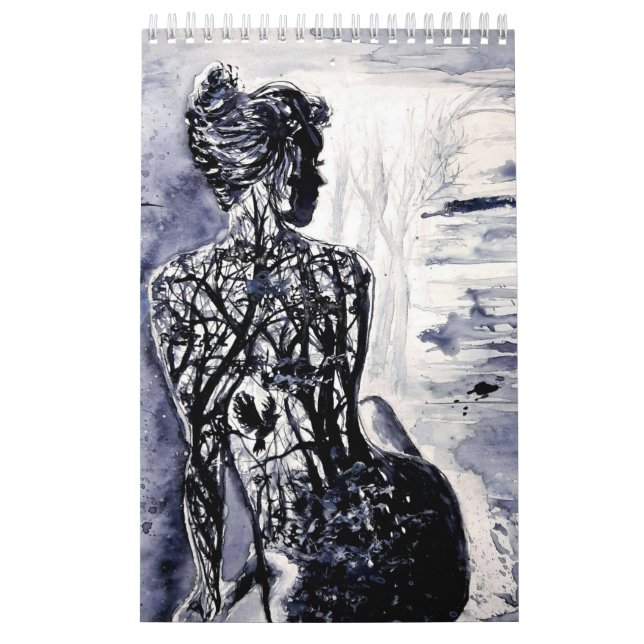 Calendario Emociones - Pintura de acuarela (Tapa)