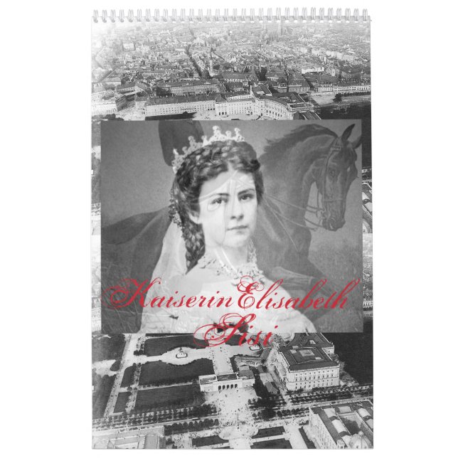 Calendario Emperatriz Elisabeth de Austria - Sisi (Tapa)