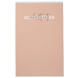 Calendario Empresa Rosa Personalizado Gold