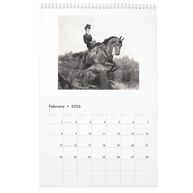 Calendario Empress Elisabeth of Austria - Sisi (Feb 2026)