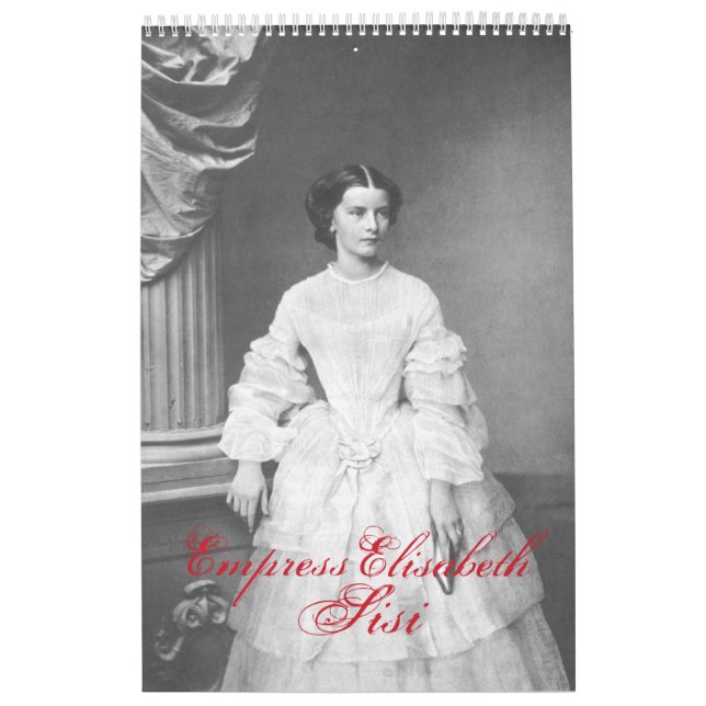 Calendario Empress Elisabeth of Austria - Sisi (Tapa)