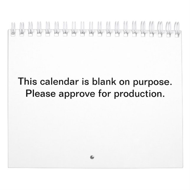 calendario en blanco (Tapa)