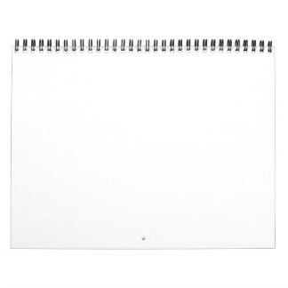 calendario en blanco 2026