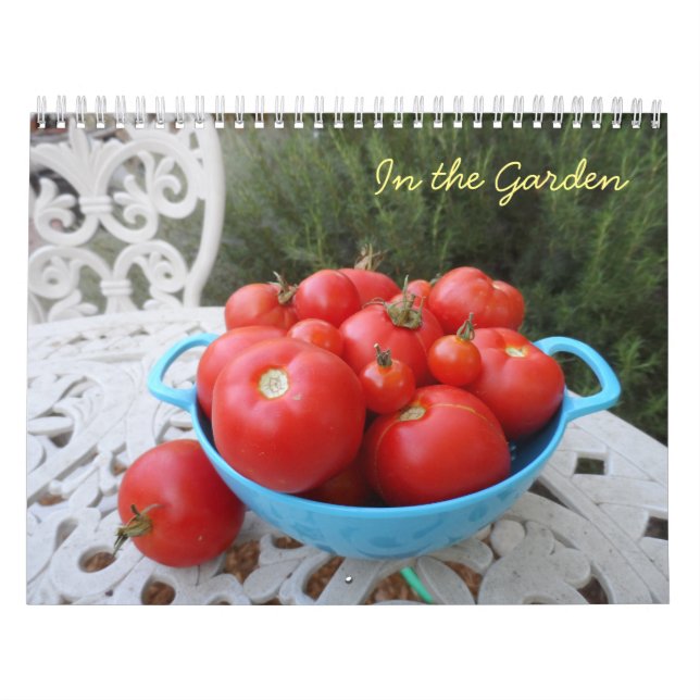 Calendario En el jardín (Tapa)