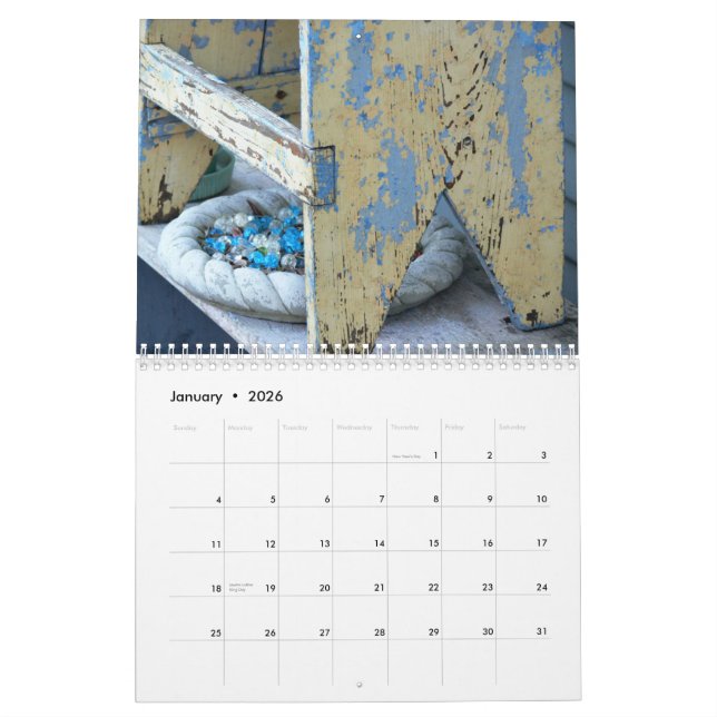 Calendario en el jardín 2010 de mi hermana (Jan 2026)