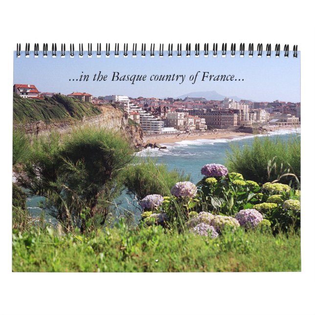 Calendario … en el país vasco de Francia… (Tapa)