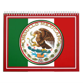 Calendario En Espanol - ORGULLO MEXICANO Fotograma