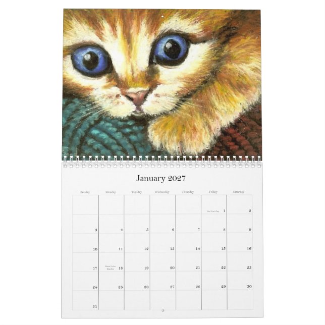 Calendario encantador 2010 de los Critters (Jan 2027)