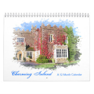 Calendario encantador de Irlanda